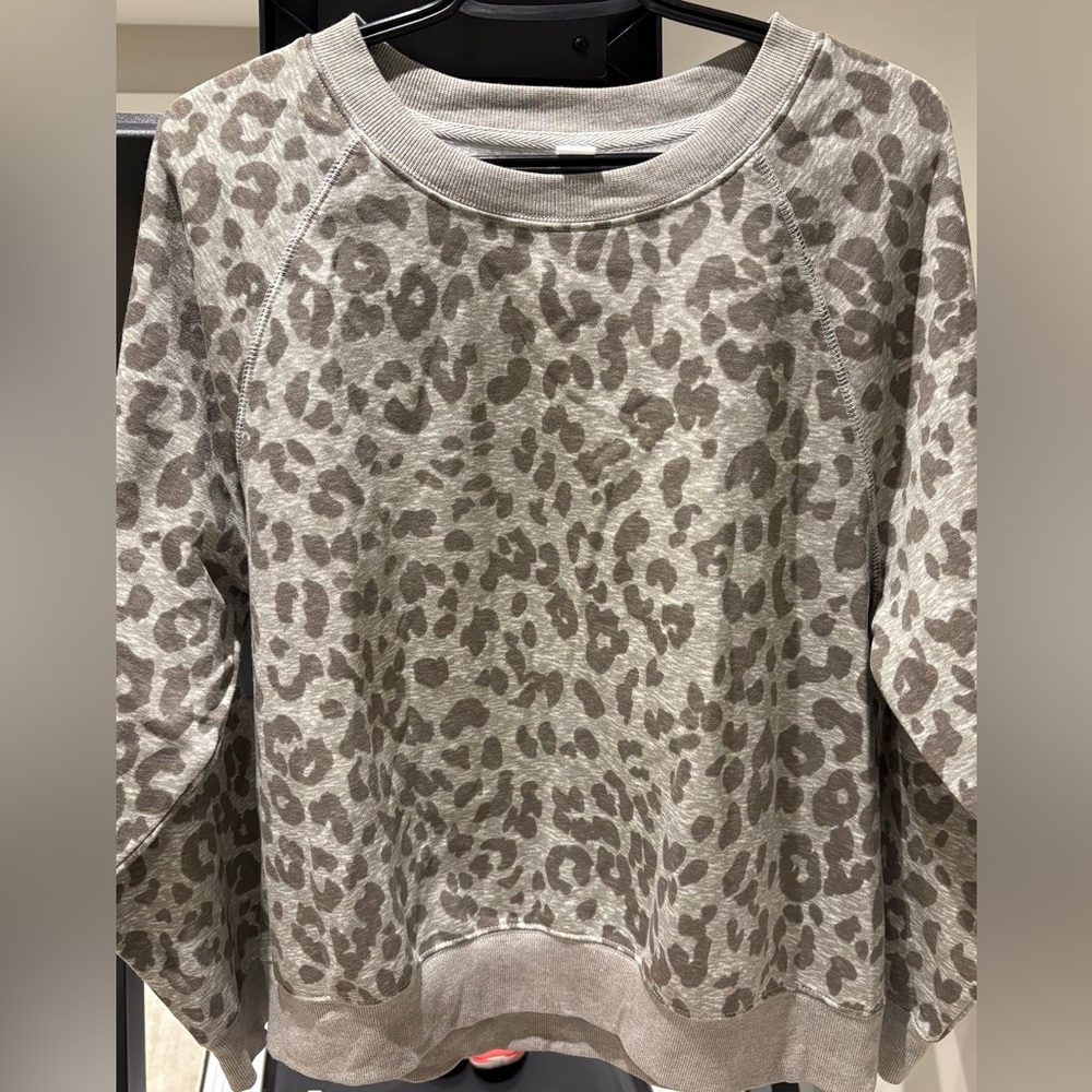 Leopard Print Kids Sweater